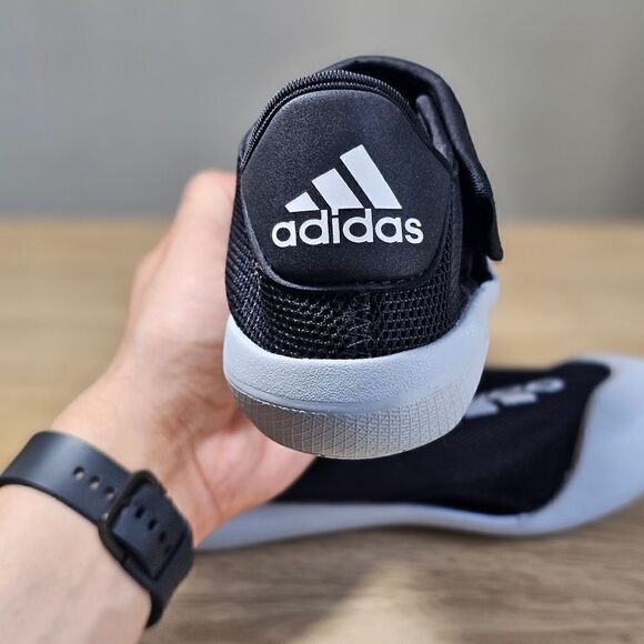 Adidas Altaventure Sport Swim Sandals Water Shoes Oreo Black Grey White 2Y New - Picture 7 of 12